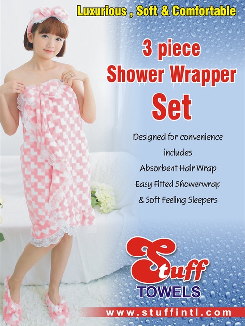 Shower Wrap & Hair Hood